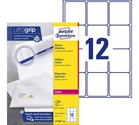 Avery Purpose Form L7164-100 Address-Labels, 63.5 x 72 mm, 100 Sheet/1.200 Labels, White