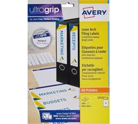 Avery Quickdry, Printable, Filing Labels, Lever Arch Filing, 200 x 60 1-Pack