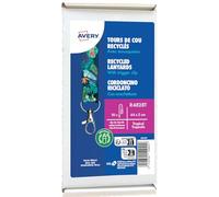 Avery R4828T-1 Recycled Tropical Lanyard with Carabiner 2cm Wide