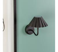 Avery Rechargeable Easy Fit Wall Touch Light Fitting Single ValueLights Black One Size