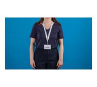 Avery Recycled Floral Pre-Printed Lanyard with 2cm Wide Carabiner (Pack 1) - R4828F-1