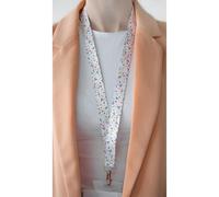 Avery Recycled Floral Pre-Printed Lanyard with 2cm Wide Carabiner (Pack 10) - R4828F