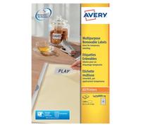 Avery L4736REV-25 White printer label
