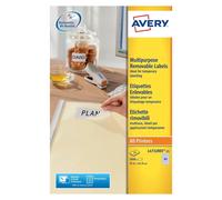 Avery Mini Labels Removable Laser 80 per Sheet - L4732REV-25