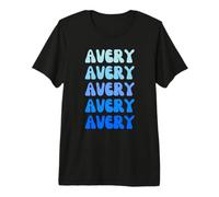 Avery Retro Name Stack Design Premium T-Shirt