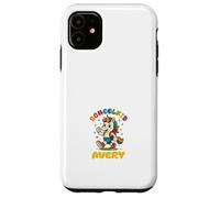 Avery schoolkid Rainbow Unicorn Design personalized Case for iPhone 11