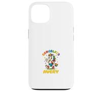Avery schoolkid Rainbow Unicorn Design personalized Case for iPhone 13