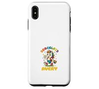 Avery schoolkid Rainbow Unicorn Design personalized Case for iPhone XS Max