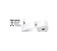 Avery Self-Adhesive Visitor Paper Badges Roll with Expiring Tabs 4851E-THR
