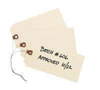 Avery Shipping Tags with Wire, 11.5 pt. Stock, 6-1/4" x 3-1/8", 1,000 Manila Hang Tags (12608)
