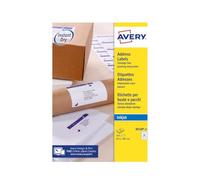 Avery J8160-25 White addressing label