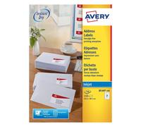 Avery Self Adhesive Address Mailing Labels, Inkjet Printers, 21 Labels per A4 Sh
