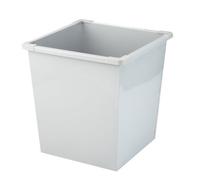 Avery Steel Bin Square 27L Grey 631Lgry