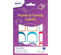 Avery Shoe Label 15x30 and 30x30 White PK24