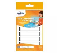 Avery UK Waterproof Labels Waterproof Dishwasher proof Microwavable 86 x 17 mm White & Grey (Pack 24 Labels) - APGRIS24.UK