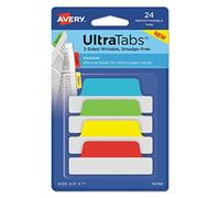 Avery Ultra Margin Tabs, 2-1/2"x1", 24/PK, Passt