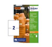 Avery Ultra Resistant Labels 148 X 210mm (Pack Of 40) -