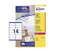 Avery L7163-250 Quickpeel White Laser Addressing Labels 99.1X38.1mm - Box Of 250