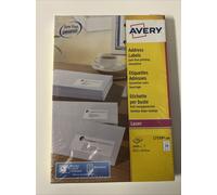 Avery Ultragrip Laser Labels 63.5x33.9mm White (Pack of 2400) L7159-100