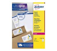 Avery Address Labels for Laser Printer L7166-100 Box of 600 | 99.1x93.1mm White