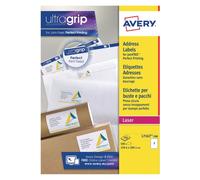 Avery Ultragrip Laser Parcel Labels 199.6 x 289.1mm 1 Per Sheet White (Pack of 500) L7167-500