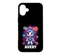 Avery Unicorn Space Astronaut Case for iPhone 16 Plus