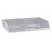 Avery W44LGRY Original Single Wide Entry Letter Tray/Intray, 367 x 63 x 254 mm - Light Grey