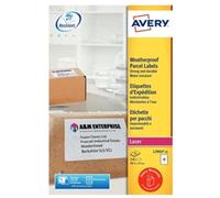 Avery Weatherproof Shipping Labels White 250pc(s) self-adhesive label