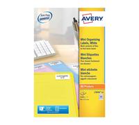 Avery Media Labels Laser 35mm Film Slides 84 per Sheet L7656-25