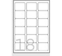 Avery L7161 Printable, Customisable Address Mailing Labels, Laser Printers, 18 Labels Per A4 Sheet, 9000 Labels, UltraGrip, White