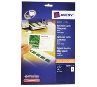 Avery White Business Cards C32011-25 Laser & Ink-jet printers