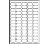 Avery Printable, customisable Mini Organising Return Address Labels, Inkjet Printers, 65 Labels Per A4 Sheet, 6500 labels, QuickDRY (J8651), White