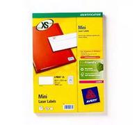 Avery White Mini Laser Labels