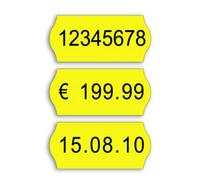 Avery Single-Line Price Marking Label Yellow 12x26mm (15000 Pack)