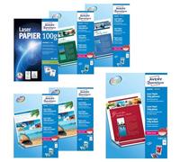 Avery Zweckform 1198 Photo Paper A4 Printable Both Sides 120 g for Colour Laser Printers Pack of 200 Sheets