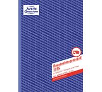 Avery Zweckform 1785 Construction Removal Log (Form Book, DIN A4, self-Copying,