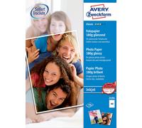 Avery Zweckform 2496 Classic Inkjet Photo Paper DIN A4 High-Gloss Coat on One Si