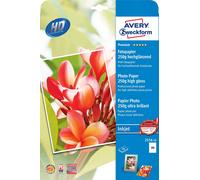 Avery Zweckform 2556-20 Premium Inkjet Photo Paper High-Gloss A4 250 g 20 Sheets