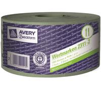 Avery Zweckform 2x Bon-Rolle Green 2000x Wert-Marken Wert-Marke Bon Brands Bons