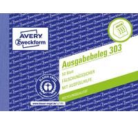 Avery Zweckform 303 Document Pressure (Output Receipt A6 Horizontal 50 Sheet (S)