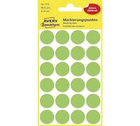 Avery Zweckform 3174 Coding Dots (96 Pieces Diameter 18 mm 4 Sheets Light Green