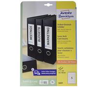 Avery Zweckform 32231 Folder Label, 50 x 146 mm, 125 Pieces