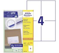 Avery Zweckform 3483-200 Universal Labels 105x148 mm for Inkjet Laser Copy White