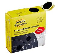 Avery Zweckform 3522 Target Patches 19 mm 1000 Labels Black