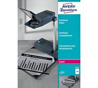 Avery Zweckform 3552 Laser and Copier Transparencies A4 Clear Pack of 100