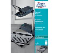 Avery Zweckform 3555 Copier Transparencies Clear Pack of 100