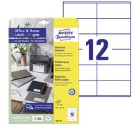Avery-Zweckform 3653-200 All-purpose labels White Paper 105x42.3 m...