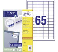 Avery labels 3666 Multifunctional labels 65 labels/sht, 100 shts/box 6500 total