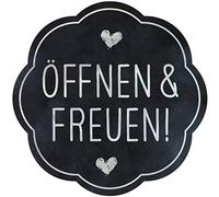 Avery Zweckform 3845 Open and Join Labels on Roll Gift Stickers Self-Adhesive 200 Stickers Round