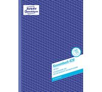 Avery Zweckform 426 Cash Book DIN A4, According to Tax Rail 300, 100 Sheets, Whi